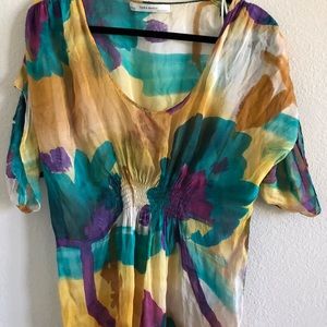 Colorful Zara Coverup